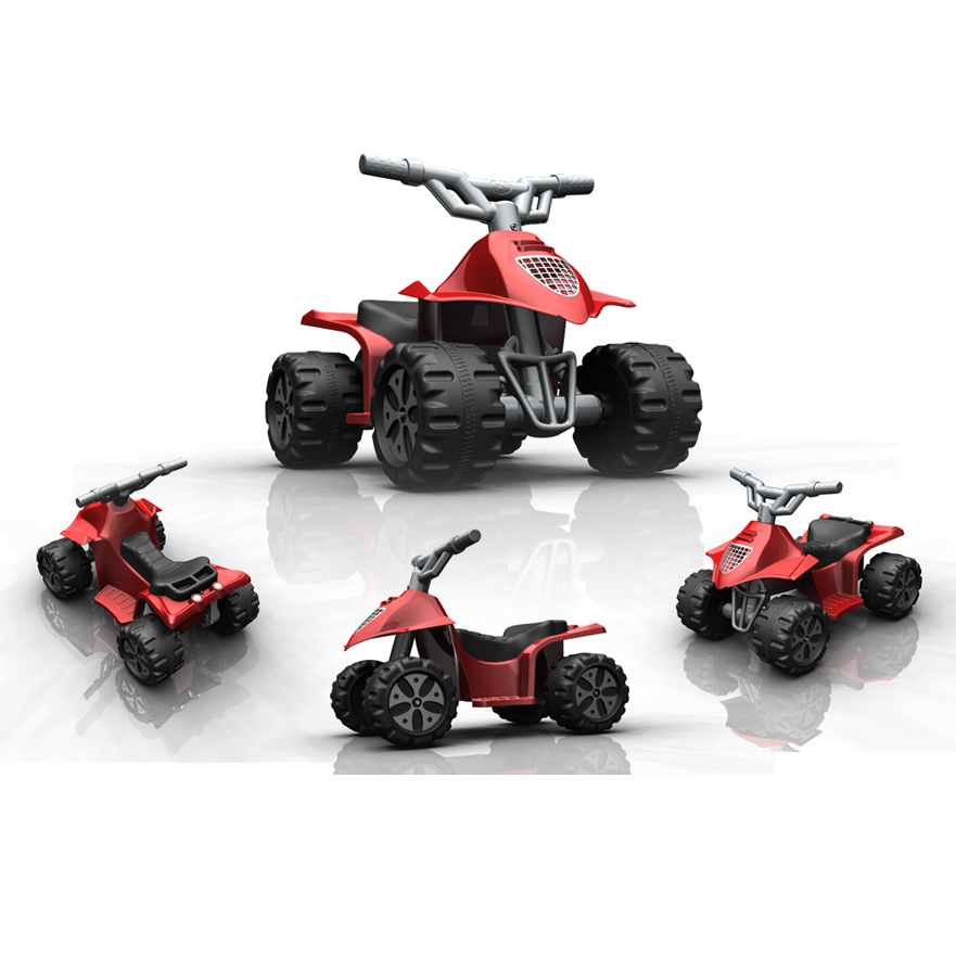 quad juguete bateria